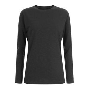 [샵앤]국산 여성 라운드넥 면스판 데일리 무지 긴팔 티셔츠 DAI-WSH-20325-블랙