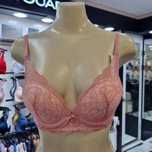 [보디가드]러블리 플라워 인디핑크 레이스 브라  BGWBZ503_BP