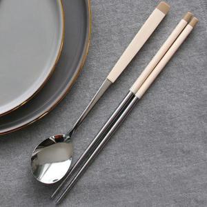 국산 스텐 데일리 신혼부부 가족 예쁜 수저세트
