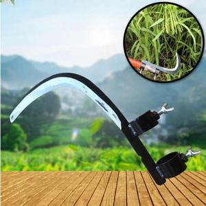 긴 낫 튼튼한 잡초제거 농기구 장대낫 풀베낫 곡선형 (WFG8I9O)