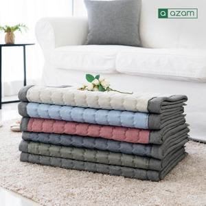 [아잠] 순면 멜란지 쇼파패드 4인용