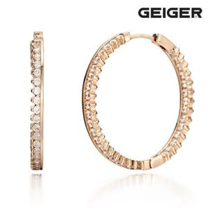 [가이거] 18K GF 파티 큐빅 링 귀걸이 GI8KPEE033