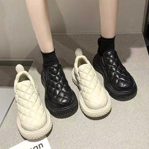 방한화 털신발 겨울슈즈 여성 남성 따뜻한 안감 슬립온 운동화 신발 겨울 기모