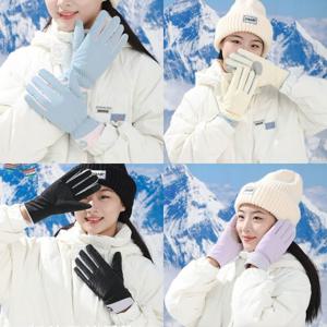 겨울장갑 방한 스키 여성 패딩 스마트폰터치 장갑