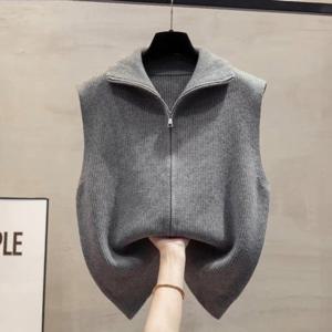 [로라제이] 민소매집업베스트 Q0291