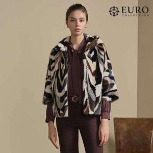[유로컬렉션] 24FW 제니 밍크 후드 자켓 1종(멀티칼라)