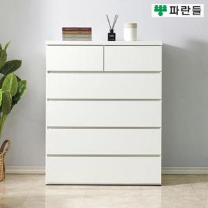 (착불배송) 파란들가구 1000 속깊은 상2칸 5단서랍장 광폭서랍장 서랍옷장