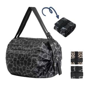 두로 초소형 휴대용 접이식 대형 가방 쇼핑백