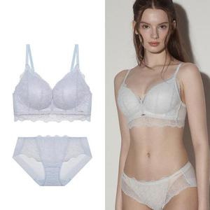 [에블린]헴팬티세트 데일리 브라렛 (엘블루) EBBRFA336H