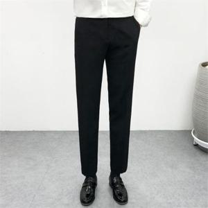 [엠클로]남자 빅사이즈 기모 기본 무지 스판 슬랙스 구김방지 링클프리 바지 3컬러 4XL