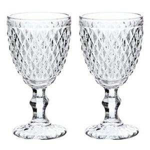 유리 고블렛잔 320ml 2P세트 홈파티 칵테일잔 맥주잔 주스잔 물잔