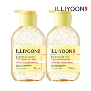 (NEW)일리윤 프레쉬모이스춰 바디워시 500ml(2입)