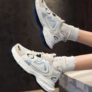 스니커즈 운동화 데일리 캐주얼 통굽 여성 키높이