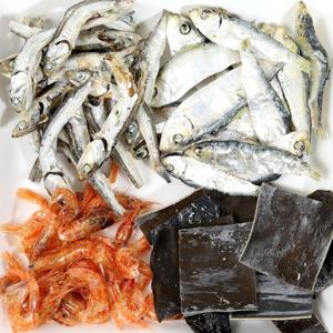 멸치,디포리,다시마,새우 국물내기팩 (15gx10개)x2팩