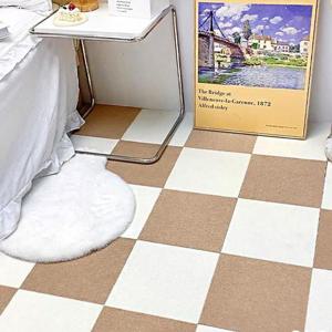 붙이는 블럭 접착식러그 타일 카펫 DIY카 조각 매트( (WFHTA87)