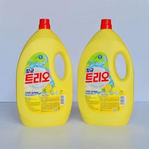 3kg 2개입 애경세제3kg 트리오주방세제 애경 대용량주방세제 WFKC3RO