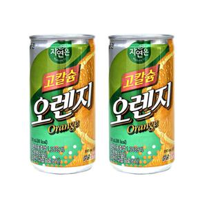 웅진 고칼슘 오렌지 180ml x 90캔 과일음료 주스 소캔