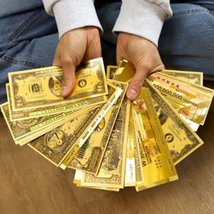 돈들어오는 재물 금전 부적 행운의 친구 개업 선물 100억 가짜 수표 사업 부자 되는 KK0165