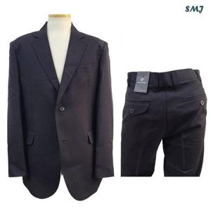 [에스엠진]SMJ2034 잔피엘 블랙 정장세트 중년남성 정장 봄 가을