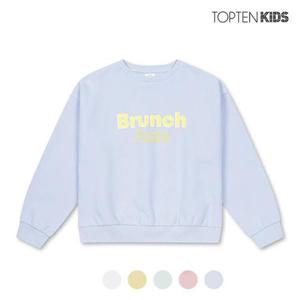 [탑텐키즈][탑텐키즈] 여아 더블니트 레터링 맨투맨 A_MKC1TR2201