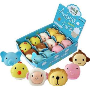 강아지장난감 우쭈쭈 애니멀 팜 라텍스 토이 (WA6186F)