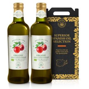 [선물포장]포스티보나 유기농 애플사이다비니거 500ml 2병