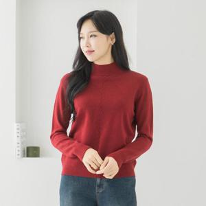 엄마옷 마담4060 마름모반목니트-QKN2510016-