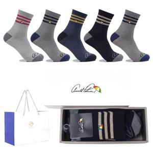 [아놀드파마]아놀드파마 남성양말선물세트 5족구성 MSP002 면양말 남자양말선물세트