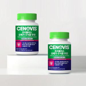 세노비스 트리플러스 오메가3 이뮨 멀티비타민미네랄 우먼 80캡슐 x 2개