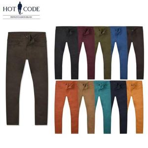 [핫코드]남자 면바지 코튼 스판 슬림일자 11컬러 HC809 행사