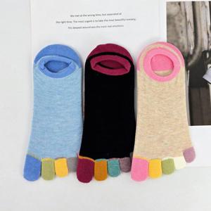 여성 루비 발가락양말 5켤레 여자 귀여운 패션 토우삭스 여름 스니커즈 특이한선물