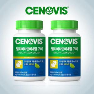 갤러리아_[세노비스] 멀티비타민 미네랄 구미 (60구미) x 2박스