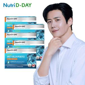 [뉴트리디데이] 다이렉트 100억 유산균 프로바이오틱스 5박스 (총10개월분)