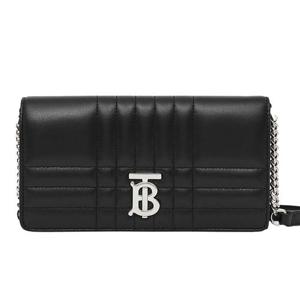 버버리 퀼팅 롤라 체인 크로스백 블랙 8064820