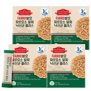 프롬바이오 파로효소 알파 낙산균 30포x4박스/4개월