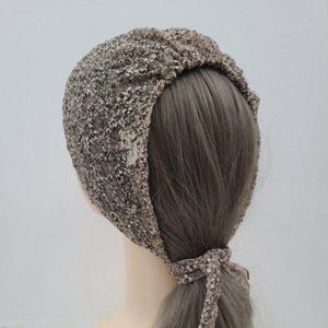 [애슬릿][애슬릿]잔꽃 레이스 헤어 치커프 두건 여성 모자 비니