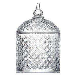 크리스탈 돔불꽃 투명300ml 6개 캔들용기 향초용기 공 (WEFE79C)