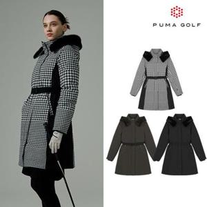 [푸마골프][]푸마골프 25FW 여성용  헤비패딩 코트