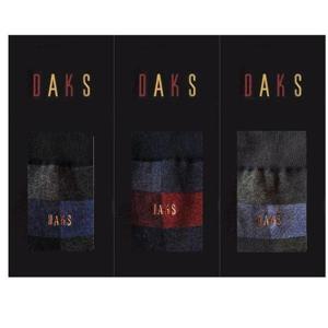 갤러리아_닥스양말 DB22377 신사 면스판중목 삼색사각 3족세트