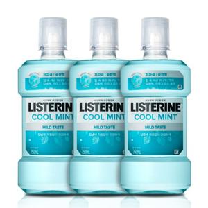 리스테린 쿨민트 마일드 750ml x 3개 / 순한맛