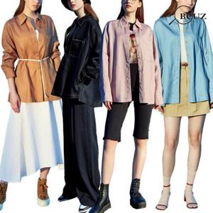 [비커즈][비커즈] 여성 라이오셀 스티치 셔츠 4종택1