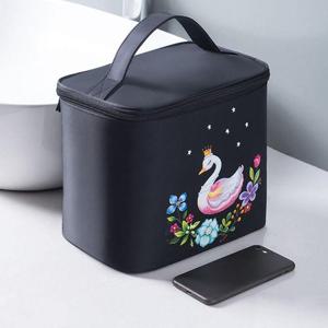 블랙 파우치 화장품 가방 백 브러쉬 메이크업 방수 여 WFL0LLS