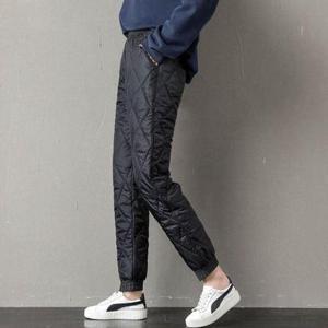 여자패딩바지(발목절개) 골프패딩바지 여성패딩바지 WE87373