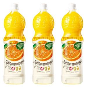 웅진 자연은 감귤 1.5L x 6페트 과일주스