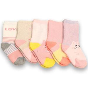 [키즈퓨처]바니바니 5종세트 따뜻한 양말 유아 어린이 초등 방한 여아 남아