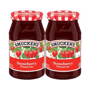 스머커스 딸기잼 프리저브 510g X 2개