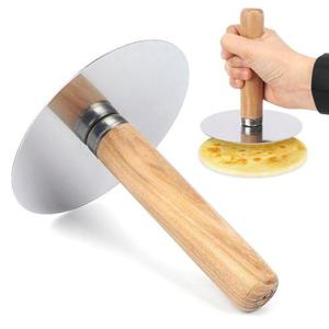 제빵용품 호떡누르개 원목손잡이 누르게 누름판 호떡 달고나