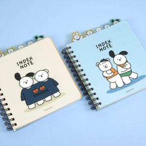 핑크풋 노트 필기 공책 메모장 스프링 노트 암기장