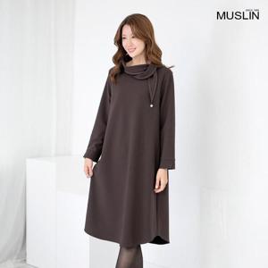 엄마옷 터틀 기모 정장 원피스 511BMN034 중년여성/50대/60대/마담/빅사이즈/할머니옷