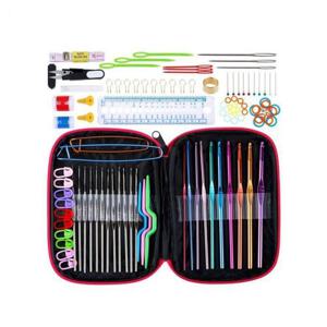 DIY 코바늘 뜨개질 100P세트 세트 코바늘 목도리 뜨개질 DIY 키트 초보 WFKPE56